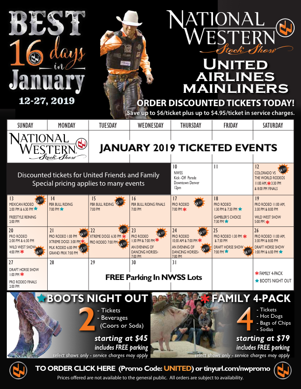 2019 Stock Show United Airlines Mainliners Flyer