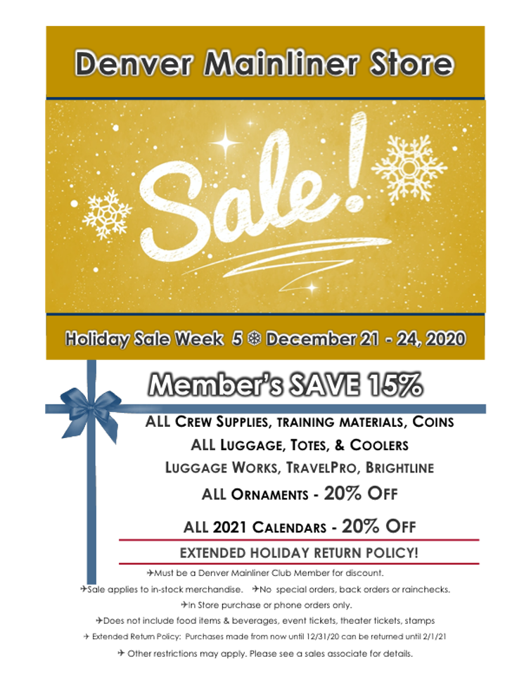 2020 Holiday Sale Week 5