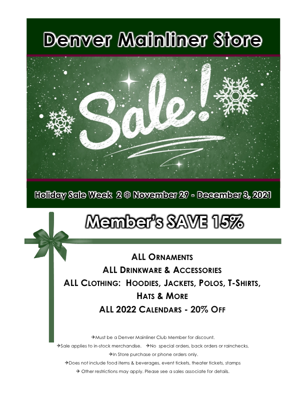 2021 Holiday Sale Week 2 Nov 29 - Dec 3