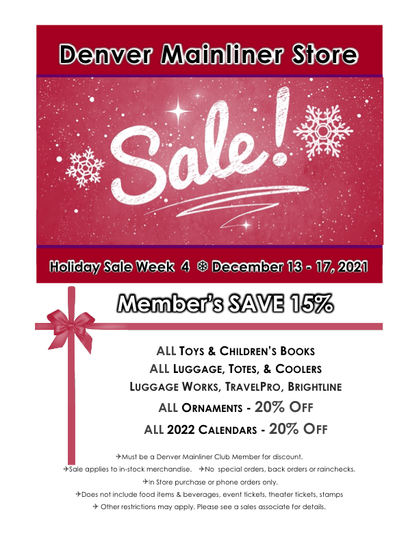 2021 Holiday Sale Week 4 Dec 13-17