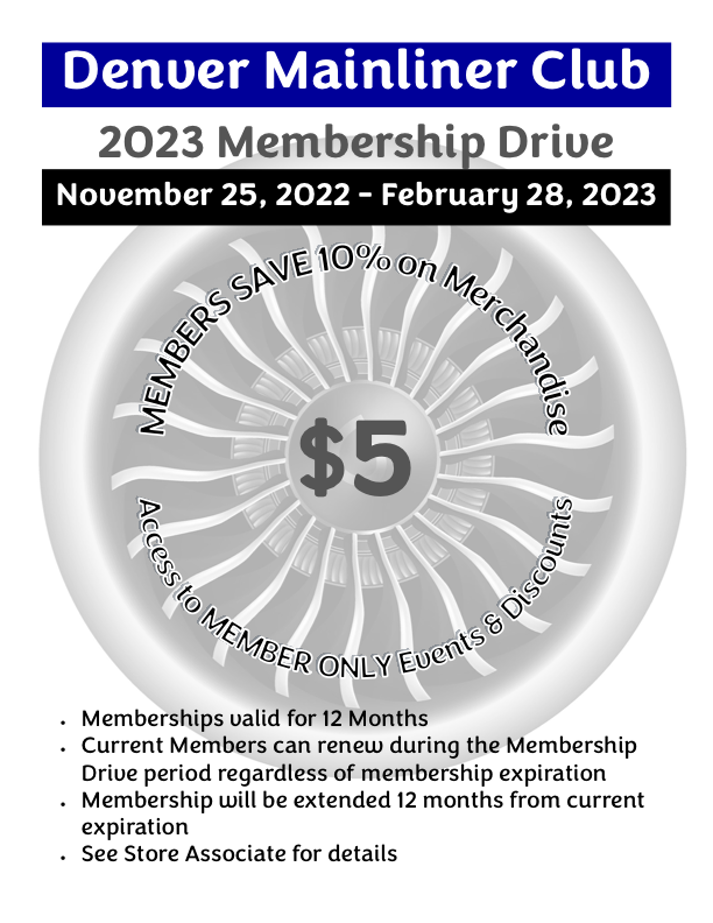 2023  Membership Drive Flyer