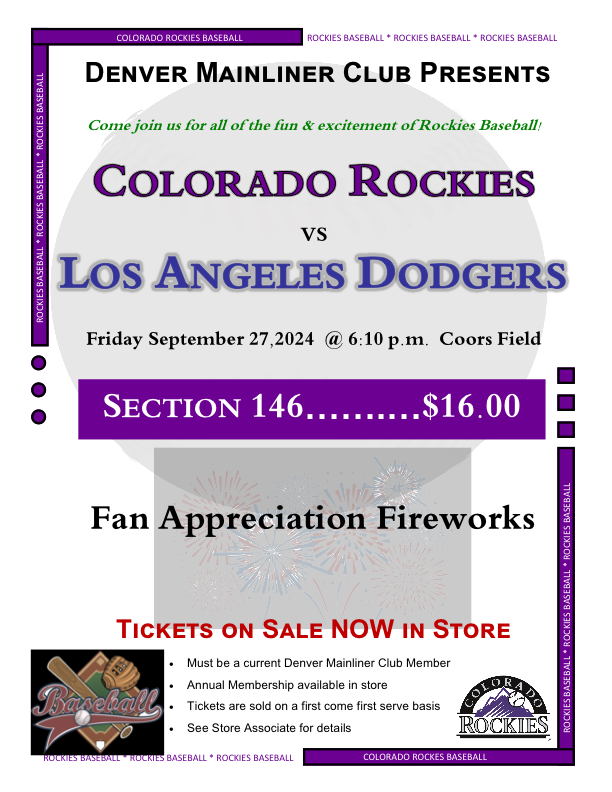 2024 Colorado Rockies v LA Dodgers