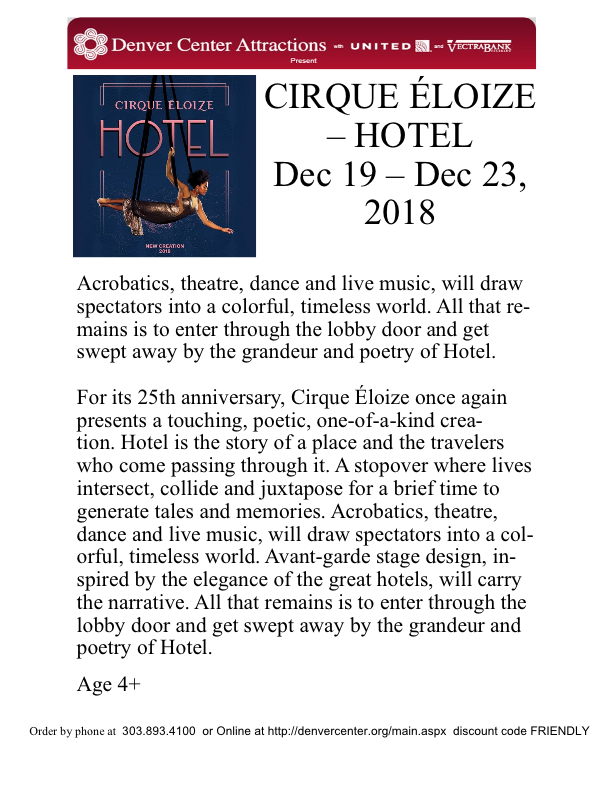 Cirque Eloize-Hotel 2018