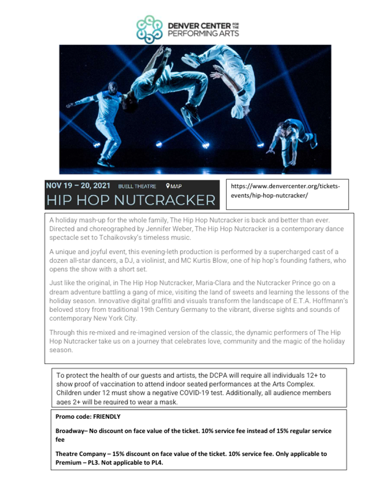 Denver Center - Hip-Hop Nutcracker 2021