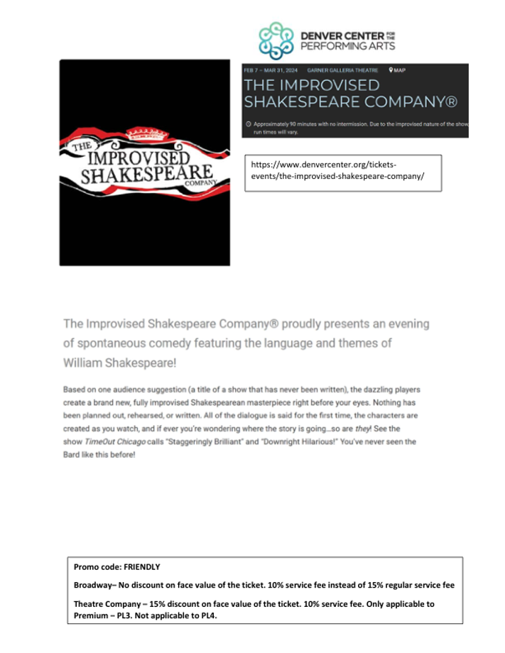Denver Center - Improvised Shakespeare-2024