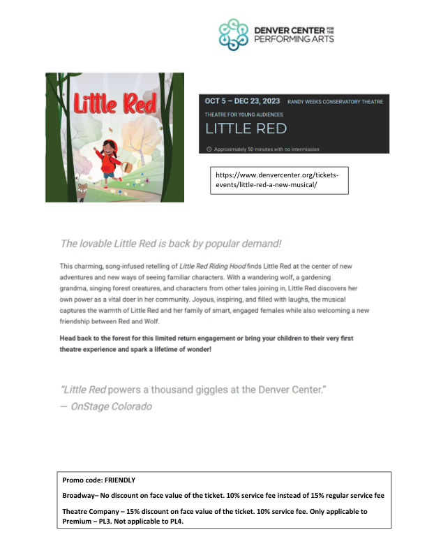 Denver Center - Little Red 2023