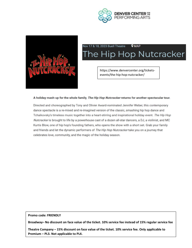 Denver Center - The Hip-Hop Nutcracker- 2023