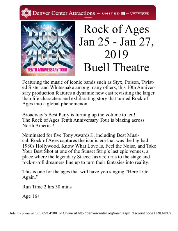 Rock of Ages 2019