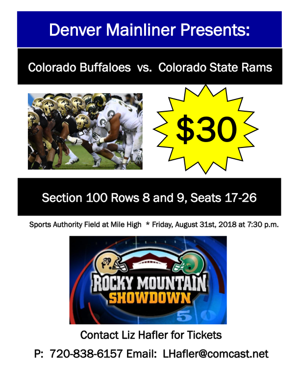 Rocky Mountain Showdown Flyer